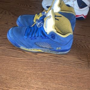 Jordan 5 Retro JSP Laney Varsity Royal 100% Authentic Lightly Worn 5 Times